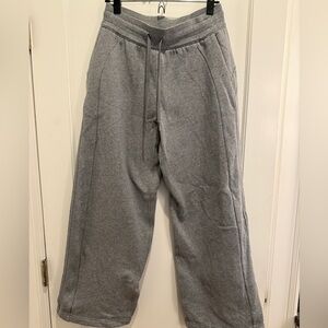 Scuba Mid Rise Wide Leg Pant